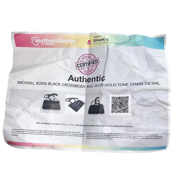 Michael Kors Jet Set Pebbled Leather Smartphone Black Crossbody Authenticated - Picture 14 of 15